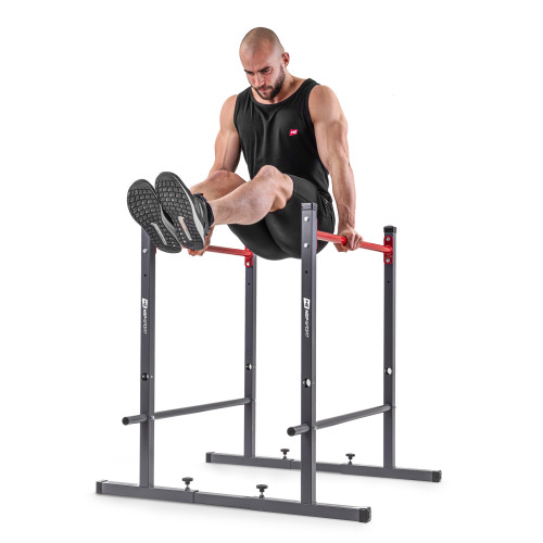 Брусья  стационарные Hop-Sport HS-1010k регулируемые - фото №3